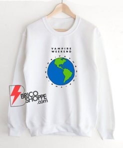 Vampire Weekend Earth Sweatshirt - Funny Sweatshirt