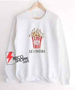 le cinema popcorn Sweatshirt