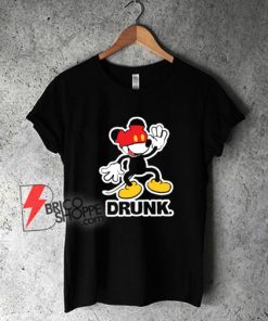 Disney Mickey Mouse Drunk T-Shirt