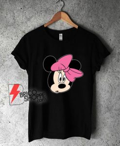 Disney Minnie Mouse Face Confused T-Shirt