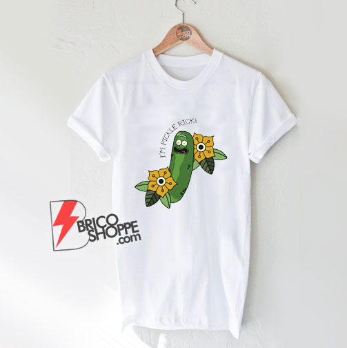 Pickle Rick Flower T-Shirt - Funny Shirt