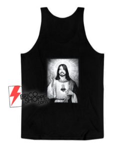 Dave-Grohl-Foo-Fighter-Jesus-Tank-Top