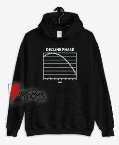 Decline phase age chart from 22 to 40 years Hoodie