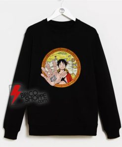 One Piece Map Circle Sweatshirt