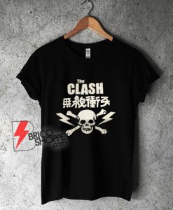 The-Clash-Vintage-Japanese-Skull-&-Crossbones-T-Shirt