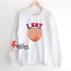 I-Eat-Thicc-Ass-Emoji-Peach-Sweatshirt