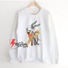 Bugs Bunny Spanks Lola Fun Sweatshirt