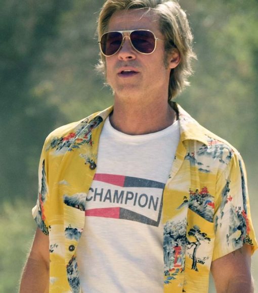 Champion Brad Pitt TShirt - Brad Pitt Shirt