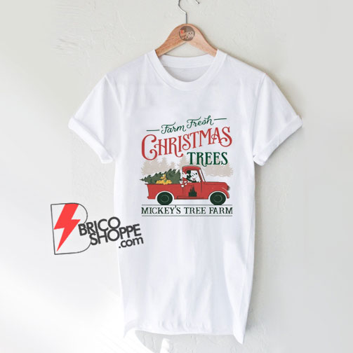 Farm Fresh Christmas tree Disney Christmas T-Shirt