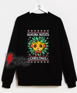 Hakuna-Matata-Christmas-Sweatshirt