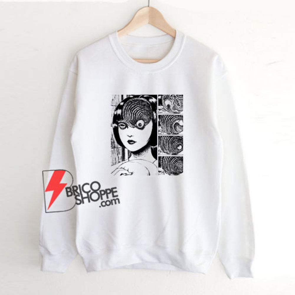 Mona Lisa Junji Ito Version Sweatshirt - bricoshoppe.com