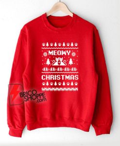 Meowy-Christmas-Sweatshirt---Funny-Cat-Christmas-Sweatshirt