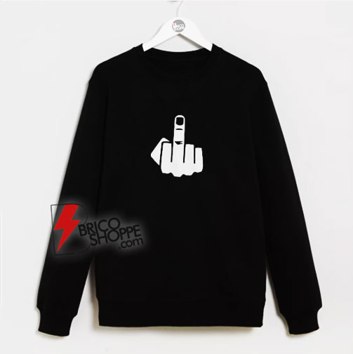 Middle-finger-Sweatshirt