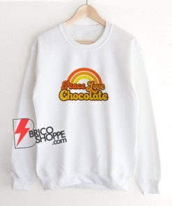 Retro-Rainbow-Peace-Love-Chocolate-Sweatshirt