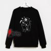 Death Rides A Black Cat Sweatshirt