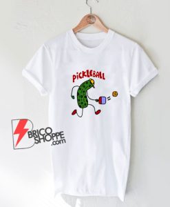 Funny-Pickle-Playing-Pickleball T-Shirt