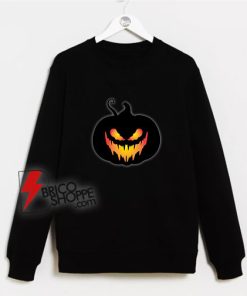 Scary Pumpkin Head Sweatshirt
