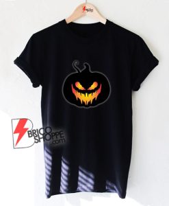 Scary Pumpkin Head Tank Top