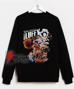 Luffy Gear Transformation – Luffy Gear 5 Sweatshirt – Funny Sweatshirt