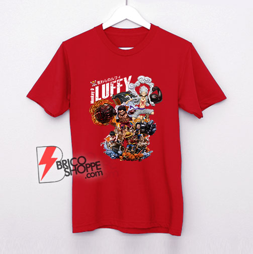 Luffy Gear Transformation - Luffy Gear 5 Shirt - Funny Shirt