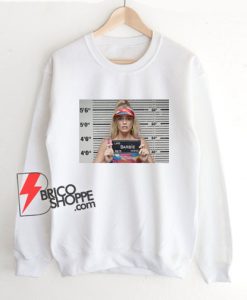 Margot Robbie Barbie Mugshot Sweatshirt